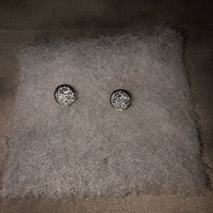 Druzy Stainless Steel Earrings